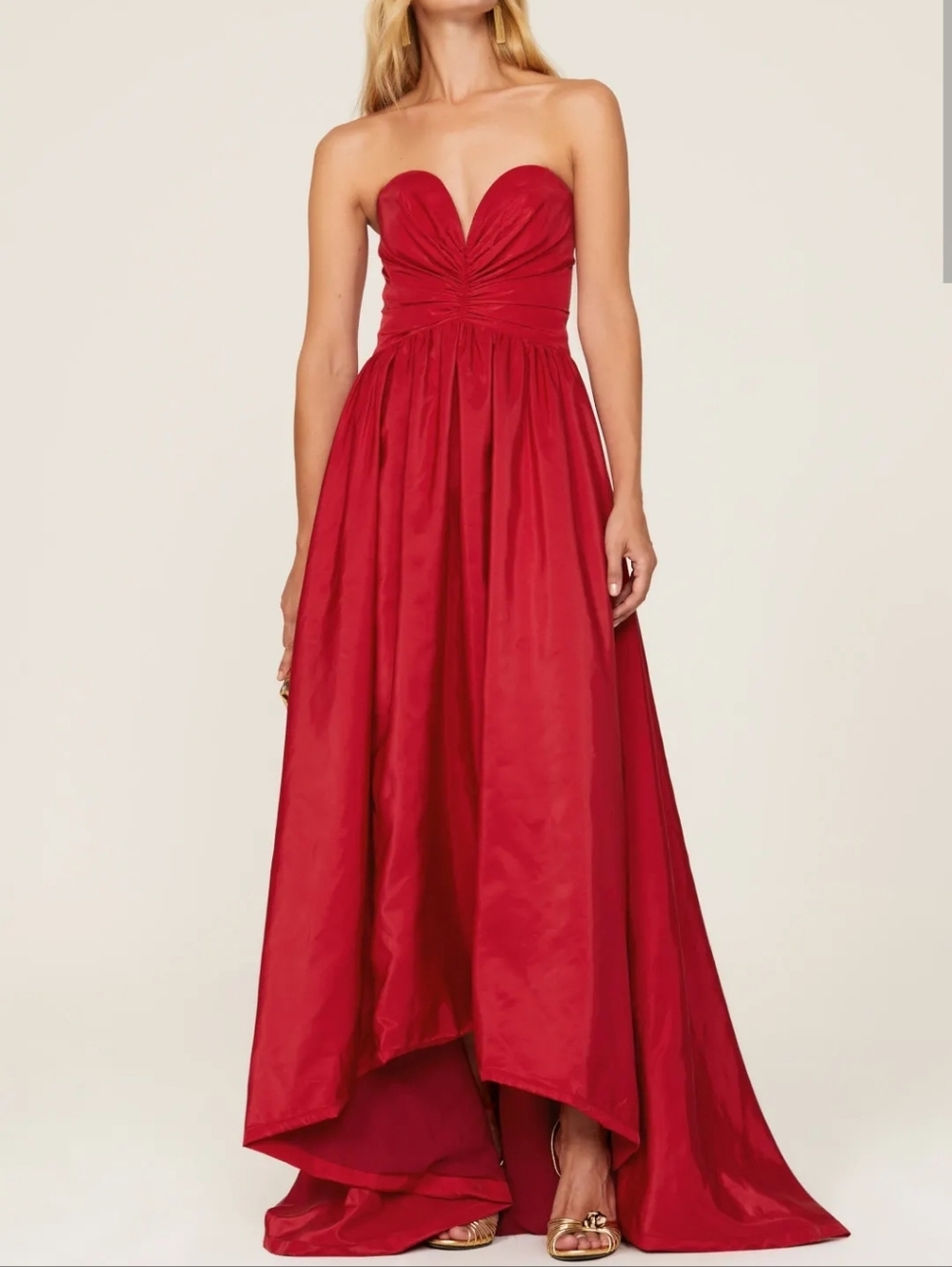 Monique Lhuillier Strapless Long Gown Size 8 MSRP $595